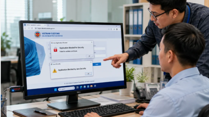 Dấu Hiệu Nhận Biết & Cách Sửa Lỗi Java Thuế Điện Tử An Toàn