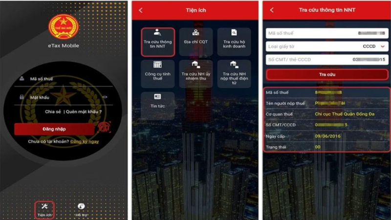 Chuẩn bị thông tin trước khi thực hiện tra cứu MST online